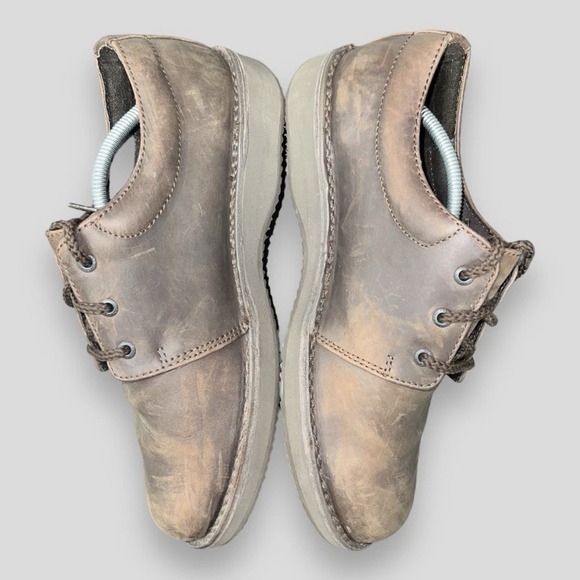 Rockport Shoes Mens Size 10 W Brown Leather Oxford Lace Up Casual Wide ME1982 - Picture 6 of 8